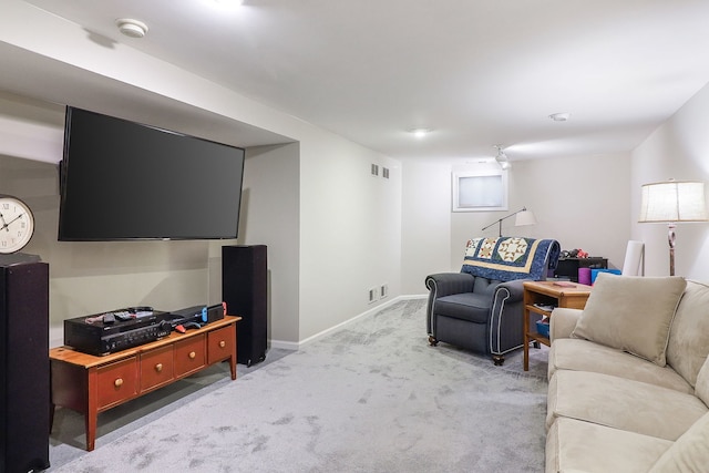 1549 Preston Rd, Naperville, IL 60563 - living room featuring light colored carpet and baseboards