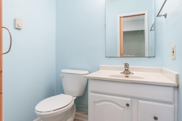5087 Wilderness Trl, Rockford, IL 61114 - half bathroom featuring vanity and toilet