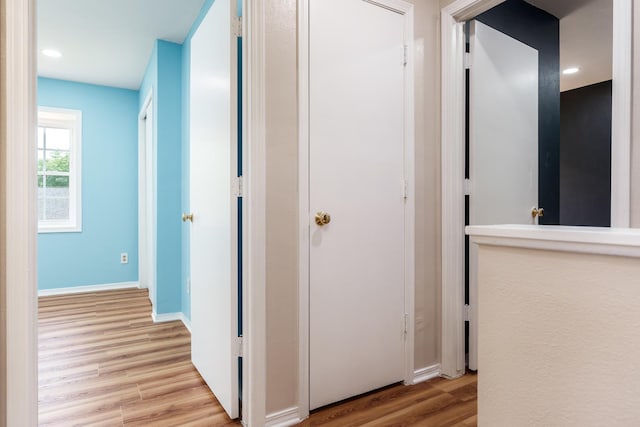 5087 Wilderness Trl, Rockford, IL 61114 - corridor with light wood finished floors and recessed lighting