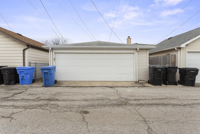4567 N Merrimac Ave, Chicago, IL 60630 - view of detached garage
