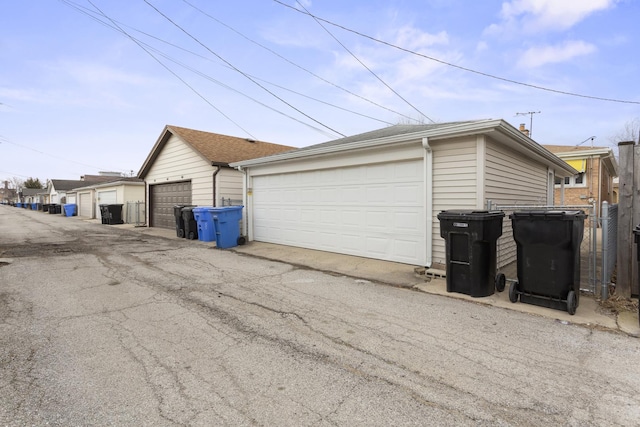 4567 N Merrimac Ave, Chicago, IL 60630 - view of detached garage