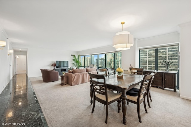 100 E Huron St Unit 3501, Chicago, IL 60611 - dining room with ornamental molding