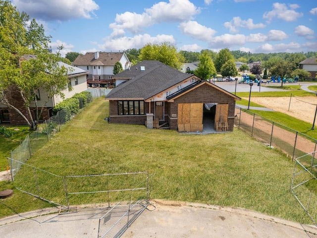 5125 171st Ct St, Oak Forest, IL 60452 - view of front of property with brick siding