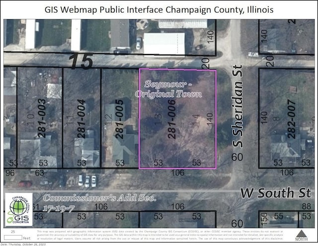 111 S Sheridan St, Seymour, IL 61875