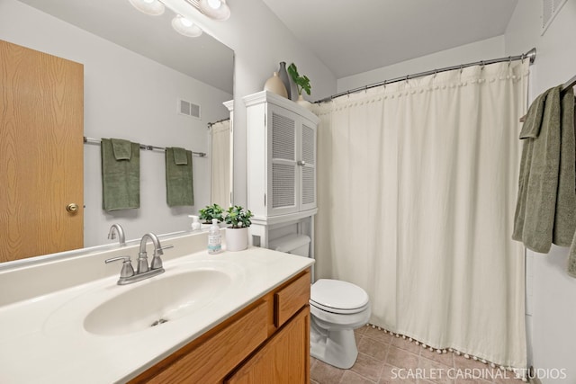 802 Symphony Dr, Aurora, IL 60504 - bathroom featuring vanity and tile patterned flooring