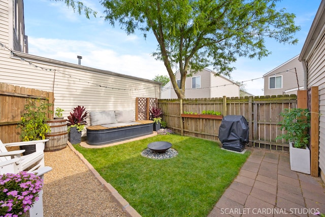 802 Symphony Dr, Aurora, IL 60504 - view of fenced backyard