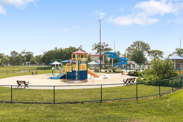 6540 W 94th Pl Unit 1A, Oak Lawn, IL 60453 - view of community jungle gym