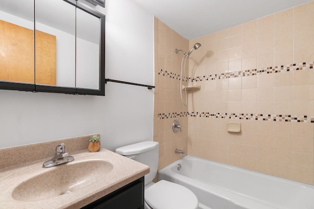 6540 W 94th Pl Unit 1A, Oak Lawn, IL 60453 - bathroom featuring shower / bathtub combination and vanity
