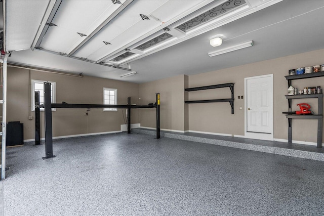 1325 Westley Ln, West Dundee, IL 60118 - garage featuring baseboards