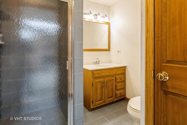 1532 Sequoia Rd, Naperville, IL 60540 - full bathroom featuring tile patterned flooring, a stall shower, and vanity