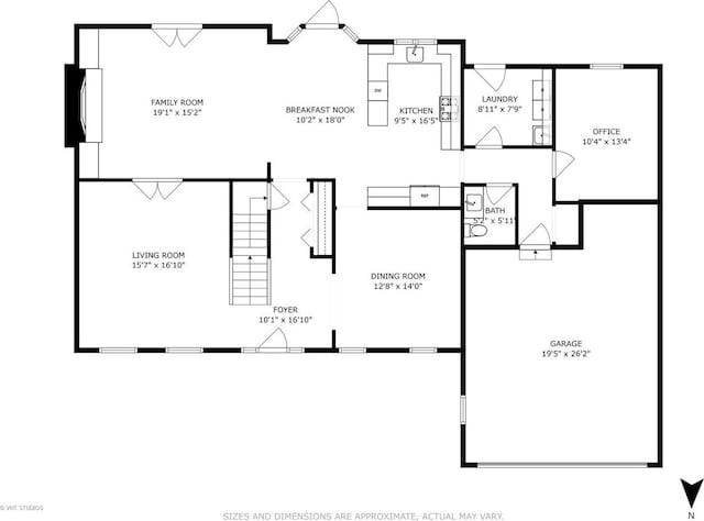 1532 Sequoia Rd, Naperville, IL 60540 - view of floor plan / room layout