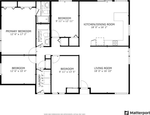 5216 Arlington Cir, Hanover Park, IL 60133 - view of home floor plan