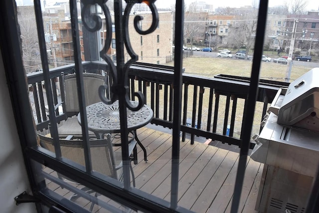 4623 N Beacon St Unit 3N, Chicago, IL 60640 - view of deck