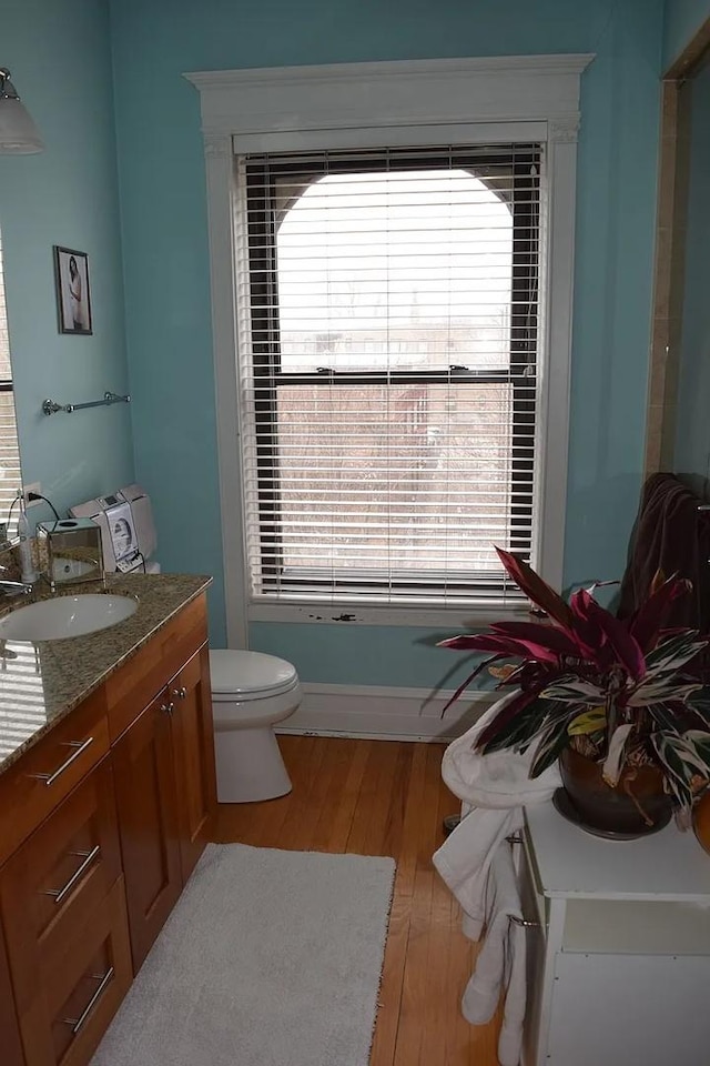 4623 N Beacon St Unit 3N, Chicago, IL 60640 - bathroom with vanity and wood finished floors