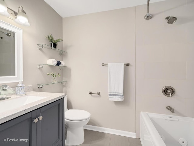 2S578 Patrick Henry Sq Unit 578, Oak Brook, IL 60523 - full bathroom with vanity and bathing tub / shower combination