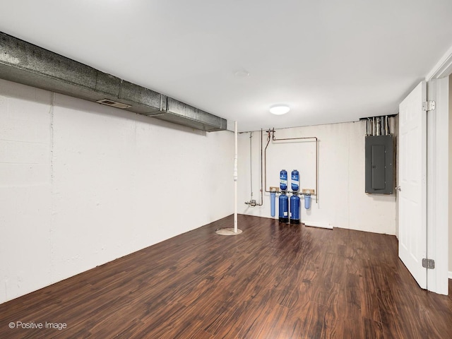 2S578 Patrick Henry Sq Unit 578, Oak Brook, IL 60523 - finished below grade area with electric panel and wood finished floors