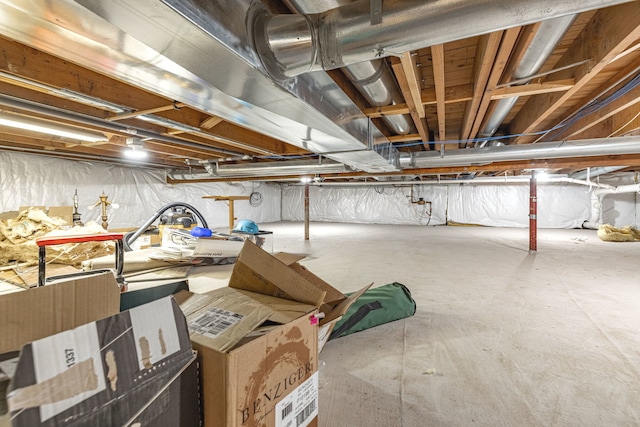 712 S Finley Rd, Lombard, IL 60148 - view of unfinished basement
