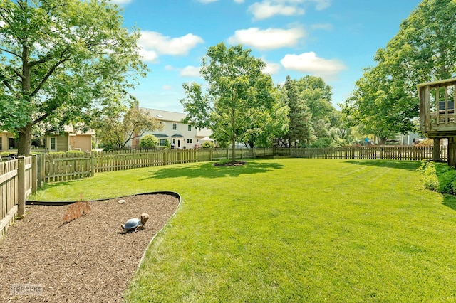 3624 Eliot Ln, Naperville, IL 60564 - view of fenced backyard