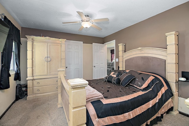 400 W Adams St, Danforth, IL 60930 - carpeted bedroom with baseboards and a ceiling fan