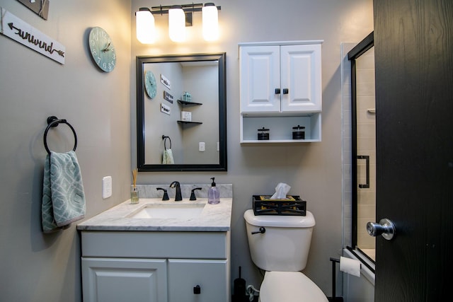 400 W Adams St, Danforth, IL 60930 - full bath with vanity and bath / shower combo with glass door