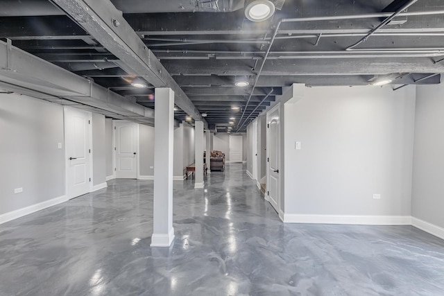 9712 W Shore Dr, Oak Lawn, IL 60453 - finished basement featuring baseboards