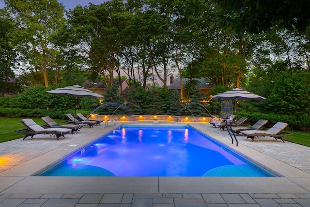 1091 Johnson Dr, Naperville, IL 60540 - outdoor pool featuring a patio