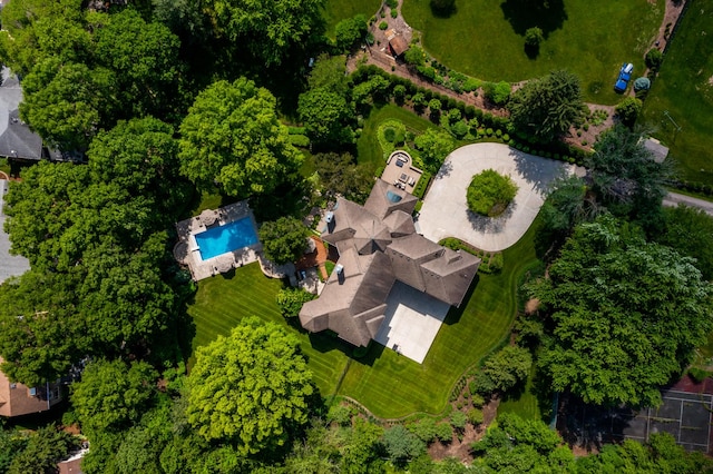 1091 Johnson Dr, Naperville, IL 60540 - aerial view of property and surrounding area