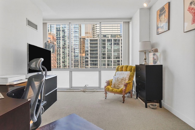 8 E Randolph St Unit 1401, Chicago, IL 60601 - office with carpet flooring and baseboards