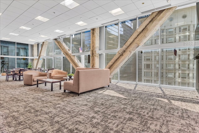 8 E Randolph St Unit 1401, Chicago, IL 60601 - lobby with a wall of windows
