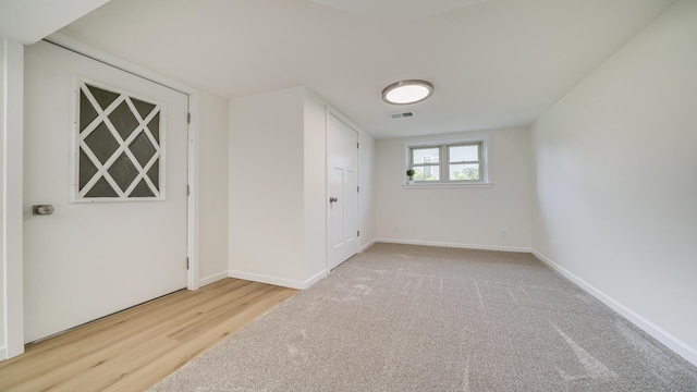 1320 Lake Summerset Rd, Davis, IL 61019 - empty room featuring light colored carpet and light wood-style floors