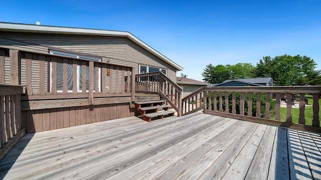 1320 Lake Summerset Rd, Davis, IL 61019 - view of wooden deck