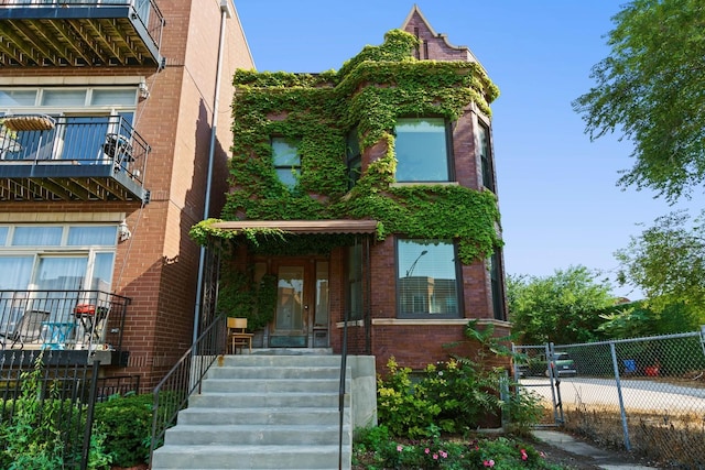 2732 W Belmont Ave, Chicago, IL 60618 - view of front of house featuring brick siding