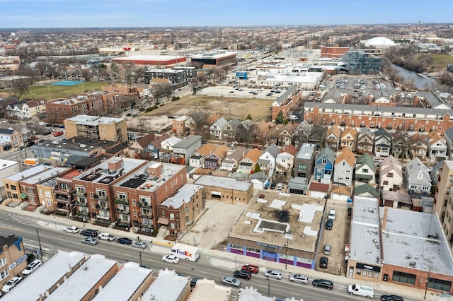 2732 W Belmont Ave, Chicago, IL 60618 - aerial view of property's location