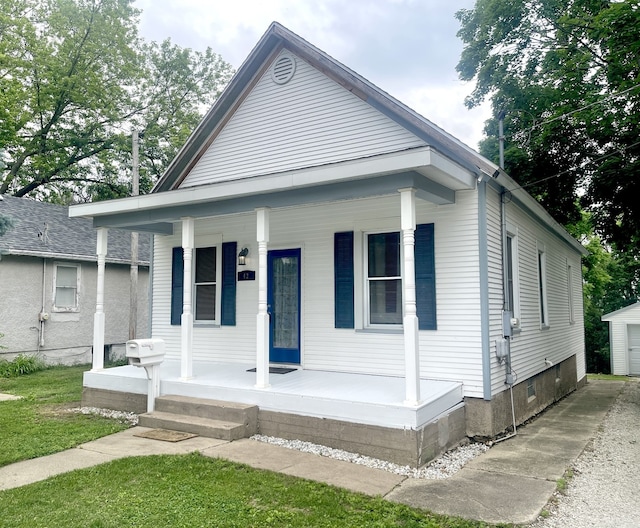 42 2nd St, Lasalle, IL 61301 - view of front of property featuring covered porch