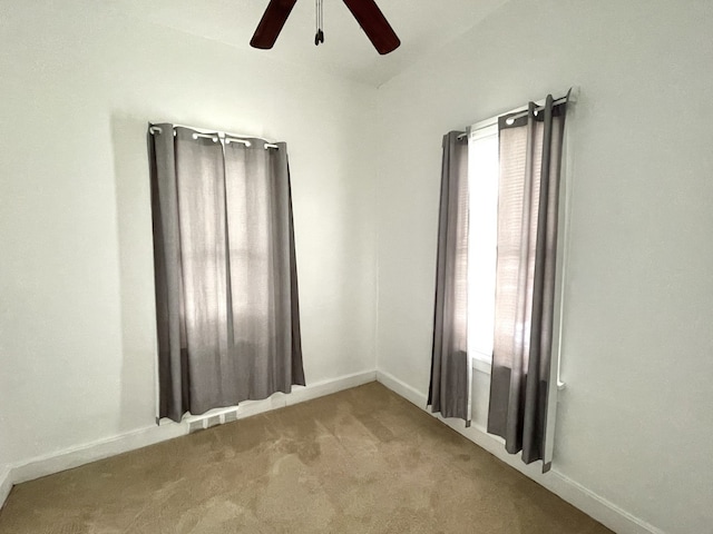 42 2nd St, Lasalle, IL 61301 - carpeted empty room with a ceiling fan and baseboards