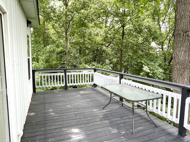 42 2nd St, Lasalle, IL 61301 - view of wooden deck