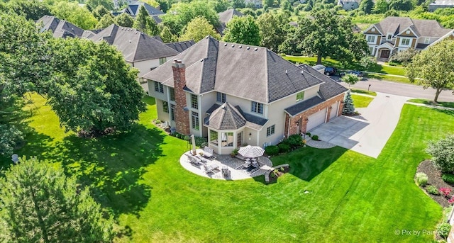 675 Oak Ln, South Elgin, IL 60177 - aerial view of property and surrounding area