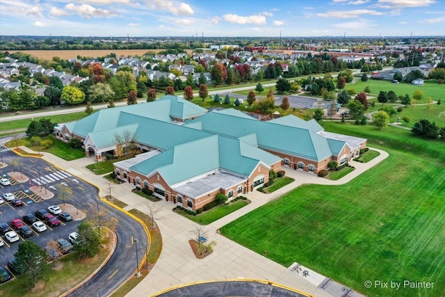 675 Oak Ln, South Elgin, IL 60177 - aerial view of property and surrounding area