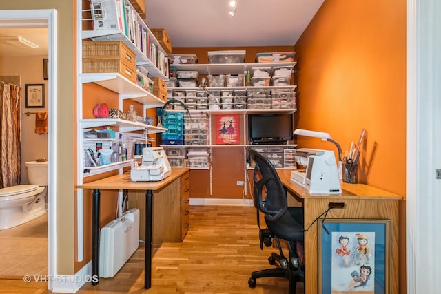 1841 S Calumet Ave Unit 1304, Chicago, IL 60616 - office with wood finished floors