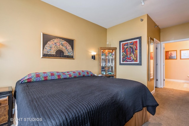 1841 S Calumet Ave Unit 1304, Chicago, IL 60616 - carpeted bedroom with baseboards