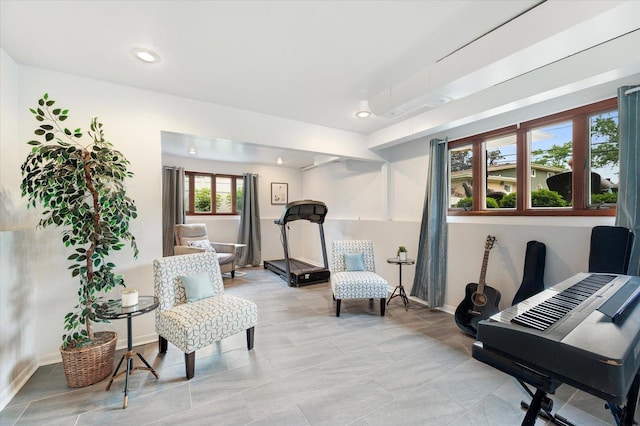 602 E Park Ave, Elmhurst, IL 60126 - office area with baseboards and recessed lighting