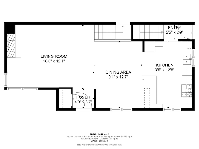 602 E Park Ave, Elmhurst, IL 60126 - view of room layout
