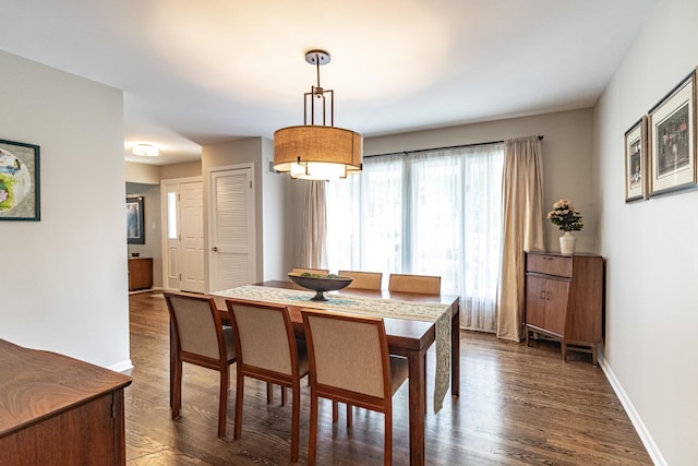 2120 Wilmette Ave, Wilmette, IL 60091 - dining space featuring dark wood finished floors