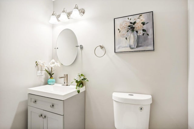 2922 W Polk St, Chicago, IL 60612 - bathroom with vanity and toilet