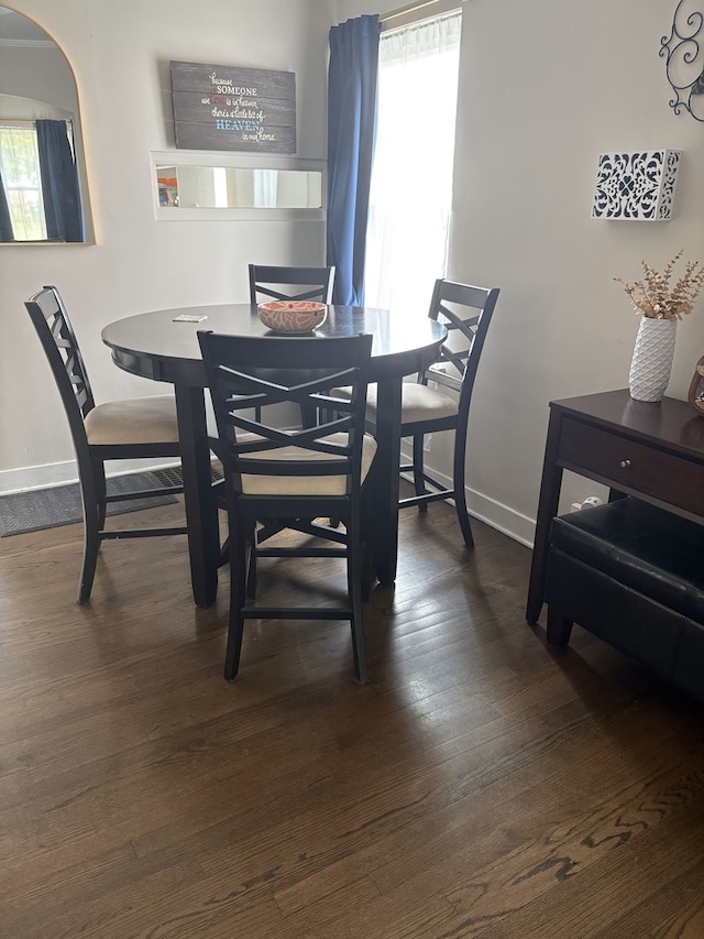 2119 S 20th Ave, Broadview, IL 60155 - dining area with dark wood-type flooring