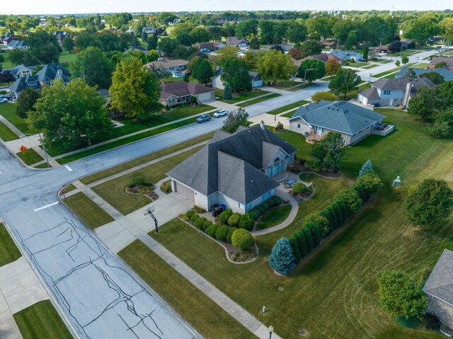 305 Orchard Ln, Beecher, IL 60401 - aerial perspective of suburban area
