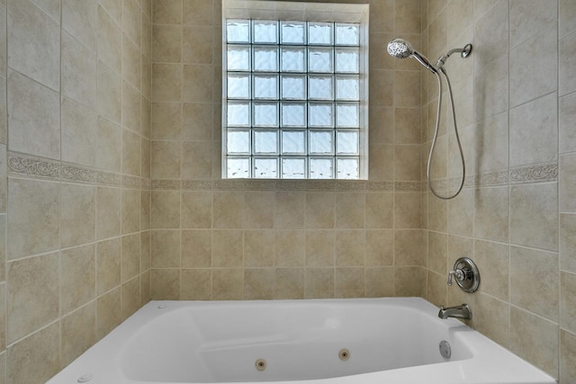 7153 W Irving Park Rd Unit 3, Chicago, IL 60634 - full bathroom featuring a combined bath / shower with jetted tub and plenty of natural light