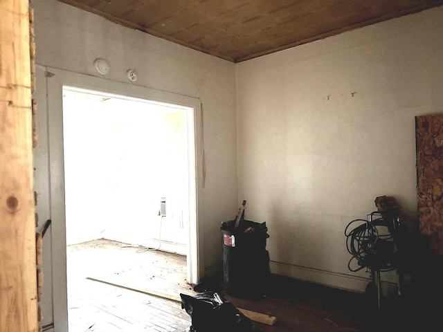 9236 S Blackstone Ave, Chicago, IL 60619 - doorway to outside with wooden ceiling