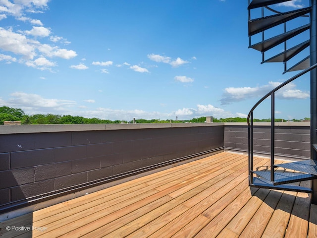4030 N California Ave Unit 3, Chicago, IL 60618 - view of deck