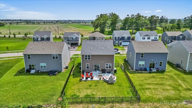1360 Vineyard Ln, Pingree Grove, IL 60140 - aerial view of residential area
